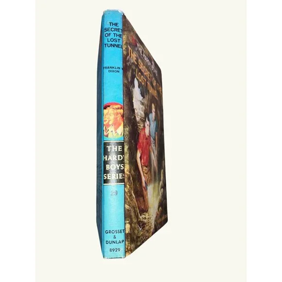 The Hardy Boys Series: The Secret Of The Lost Tunnel Number 29 Vintage - Picture 13 of 16